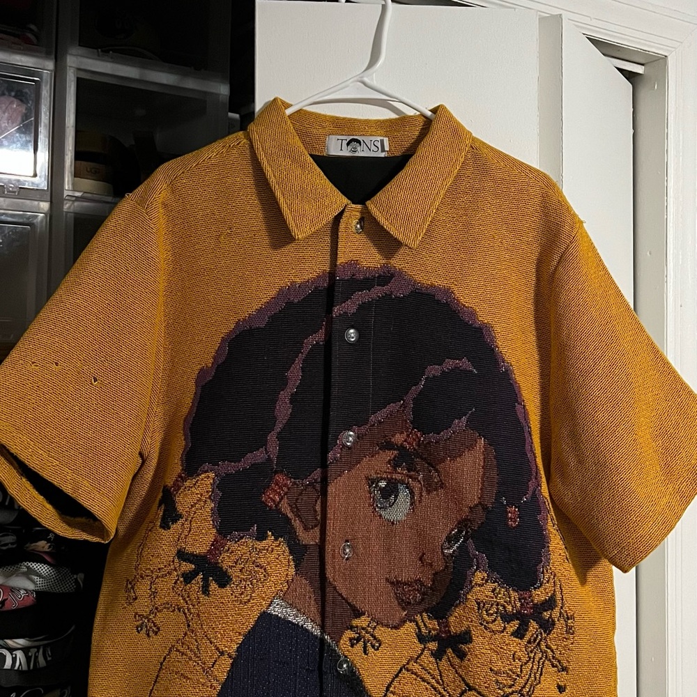 Canary Graphic Shirt - Mustard